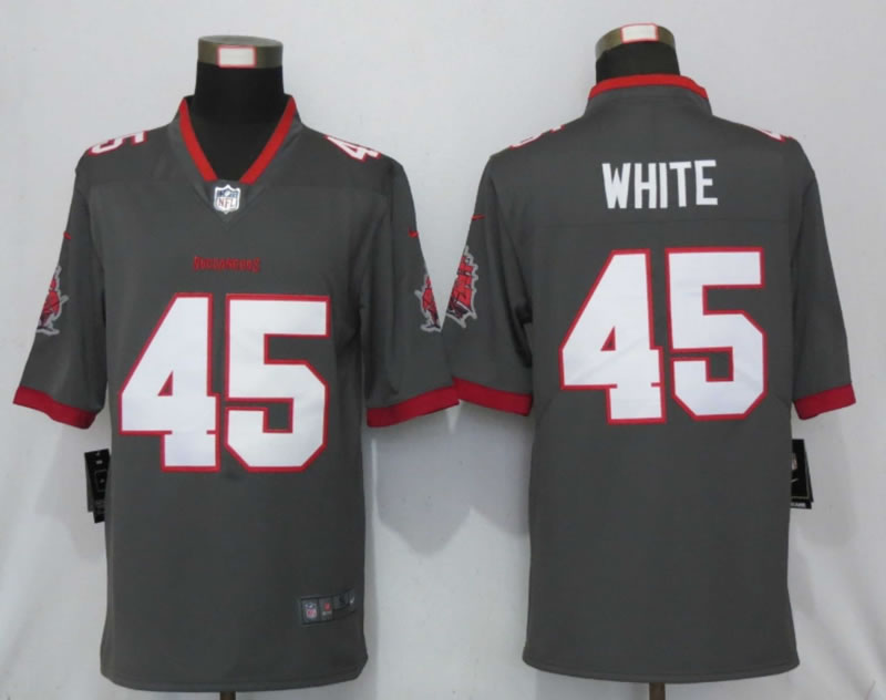Nike Tampa Bay Buccaneers 45 White Pewter Alternate Vapor Untouchable Limited Jersey,We sell and wholesale Nike Tampa Bay Buccaneers 45 White Pewter Alternate Vapor Untouchable Limited Jersey on line form chian!